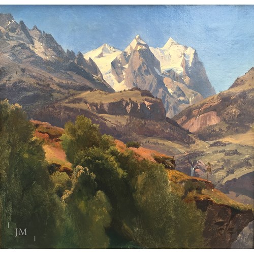 Near Meiringen (The Wetterhorn)